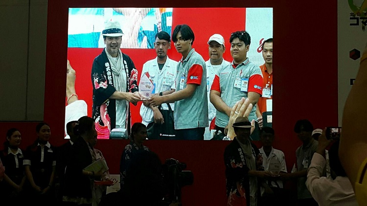 นักศึกษา สทป. สร้างชื่อ คว้ารางวัล SPECIAL AWARD ในการแข่งขันลูกข่างญี่ปุ่น