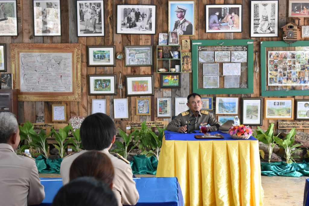 สถาบันเทคโนโลยีปทุมวันร่วมต้อนรับองคมนตรี ณ โรงเรียนศรีสวัสดิ์พิทยาคม กาญจนบุรี