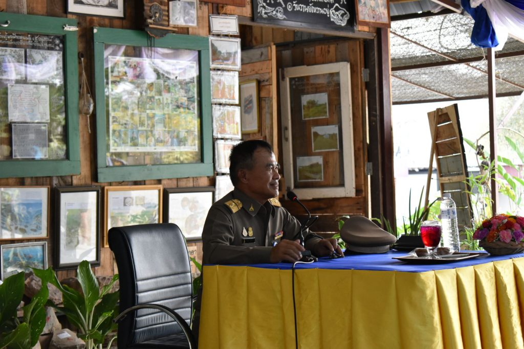 สถาบันเทคโนโลยีปทุมวันร่วมต้อนรับองคมนตรี ณ โรงเรียนศรีสวัสดิ์พิทยาคม กาญจนบุรี