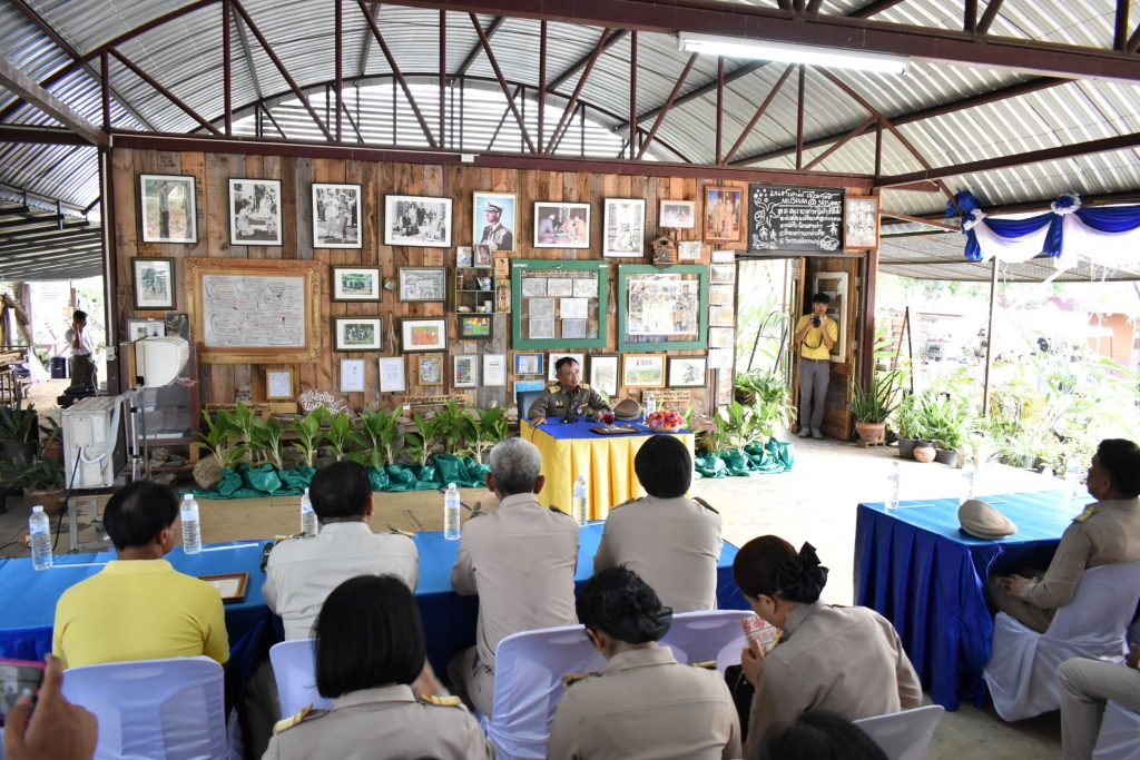 สถาบันเทคโนโลยีปทุมวันร่วมต้อนรับองคมนตรี ณ โรงเรียนศรีสวัสดิ์พิทยาคม กาญจนบุรี