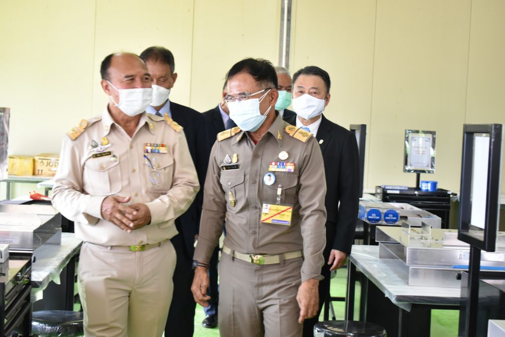 องคมนตรีเปิดอาคารปฏิบัติการฐานสมรรถนะวิชาชีพ ศูนย์การเรียนกาญจบุรี สถาบันเทคโนโลยีปทุมวัน