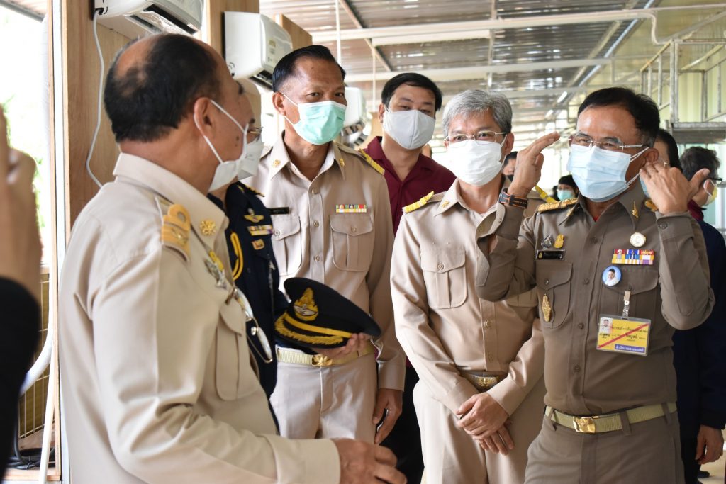 องคมนตรีเปิดอาคารปฏิบัติการฐานสมรรถนะวิชาชีพ ศูนย์การเรียนกาญจบุรี สถาบันเทคโนโลยีปทุมวัน