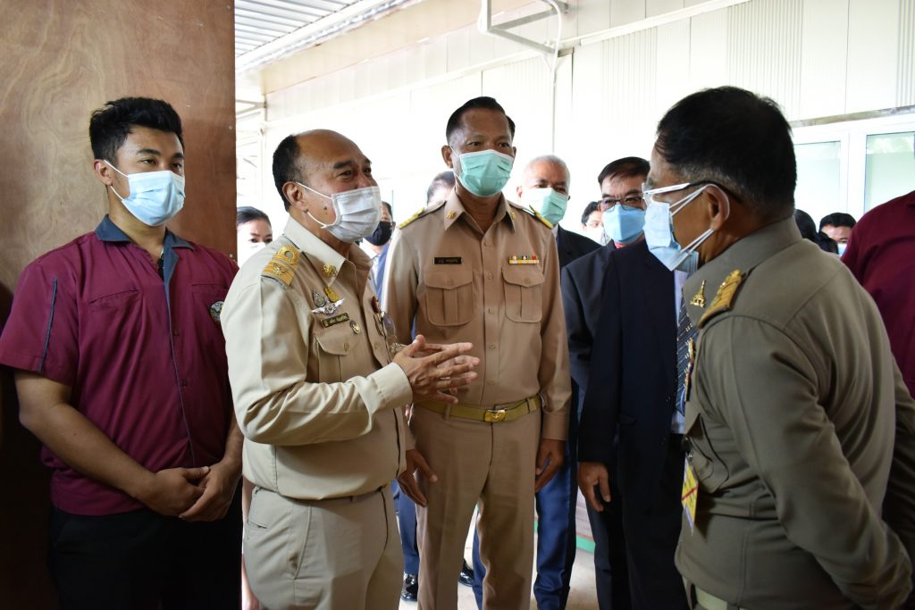 องคมนตรีเปิดอาคารปฏิบัติการฐานสมรรถนะวิชาชีพ ศูนย์การเรียนกาญจบุรี สถาบันเทคโนโลยีปทุมวัน