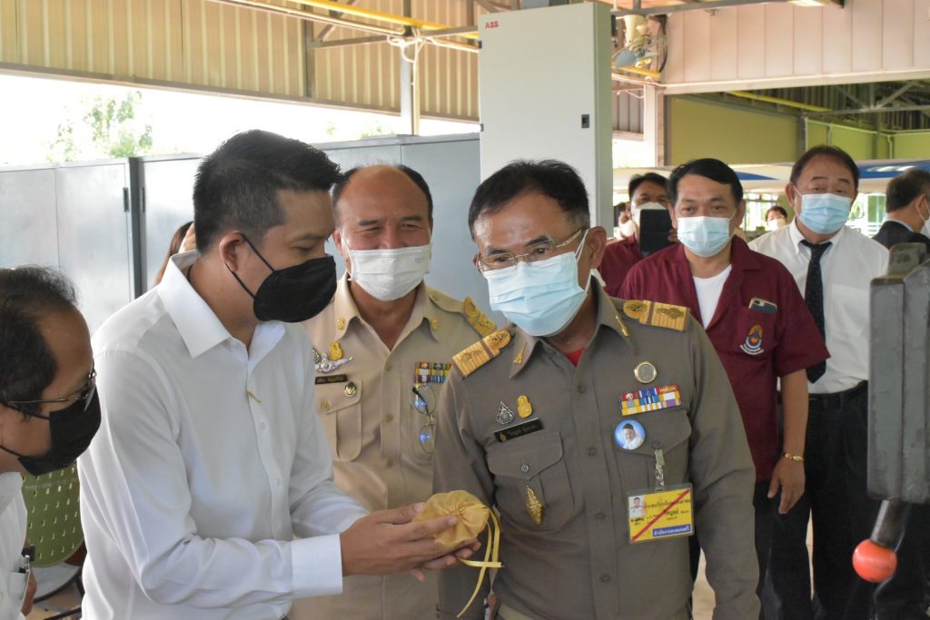 องคมนตรีเปิดอาคารปฏิบัติการฐานสมรรถนะวิชาชีพ ศูนย์การเรียนกาญจบุรี สถาบันเทคโนโลยีปทุมวัน