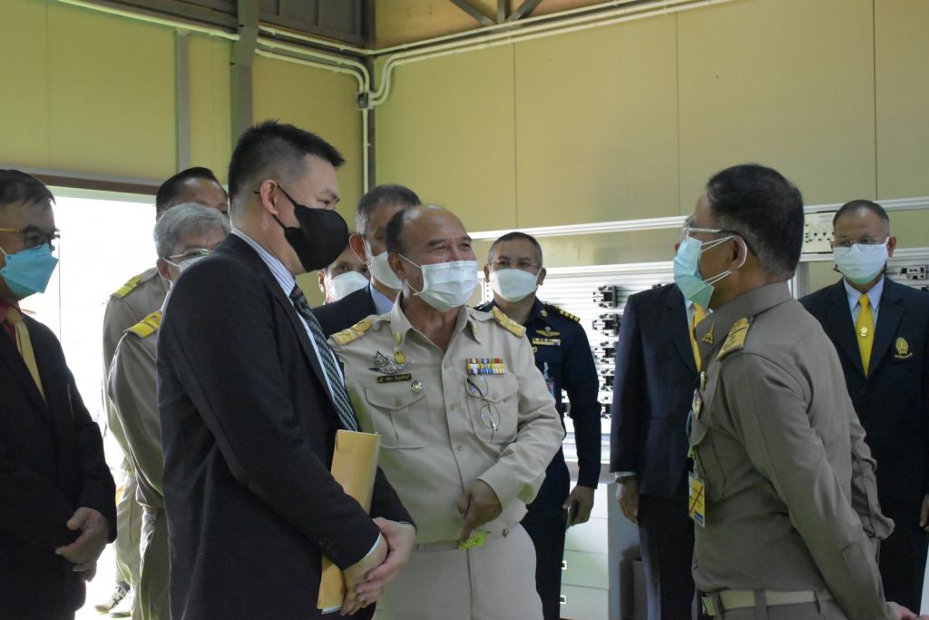 องคมนตรีเปิดอาคารปฏิบัติการฐานสมรรถนะวิชาชีพ ศูนย์การเรียนกาญจบุรี สถาบันเทคโนโลยีปทุมวัน