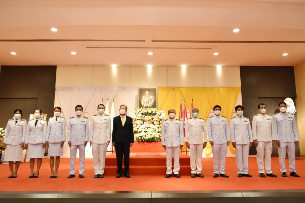 สทป. จัดพิธีสนองพระบรมราชโองการโปรดเกล้าฯ แต่งตั้ง นายกสภาสถาบันฯ และอธิการบดี