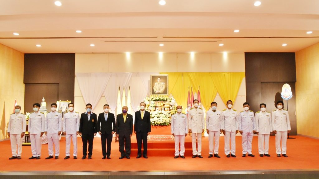 สทป. จัดพิธีสนองพระบรมราชโองการโปรดเกล้าฯ แต่งตั้ง นายกสภาสถาบันฯ และอธิการบดี