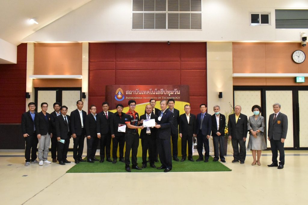 นายกสภา แสดงความยินดีกับทีมสถาบันฯ การแข่งขัน Honda Eco Mileage Challenge 2023