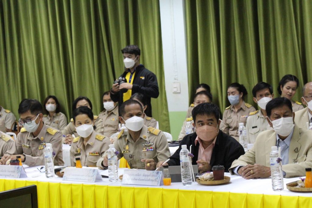 สทป.ร่วมประชุมโรงเรียนโครงการกองทุนการศึกษาฯ พร้อมต้อนรับพลเอกไพบูลย์ คุ้มฉายา องคมนตรี