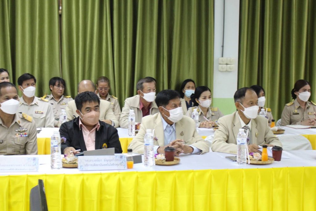 สทป.ร่วมประชุมโรงเรียนโครงการกองทุนการศึกษาฯ พร้อมต้อนรับพลเอกไพบูลย์ คุ้มฉายา องคมนตรี