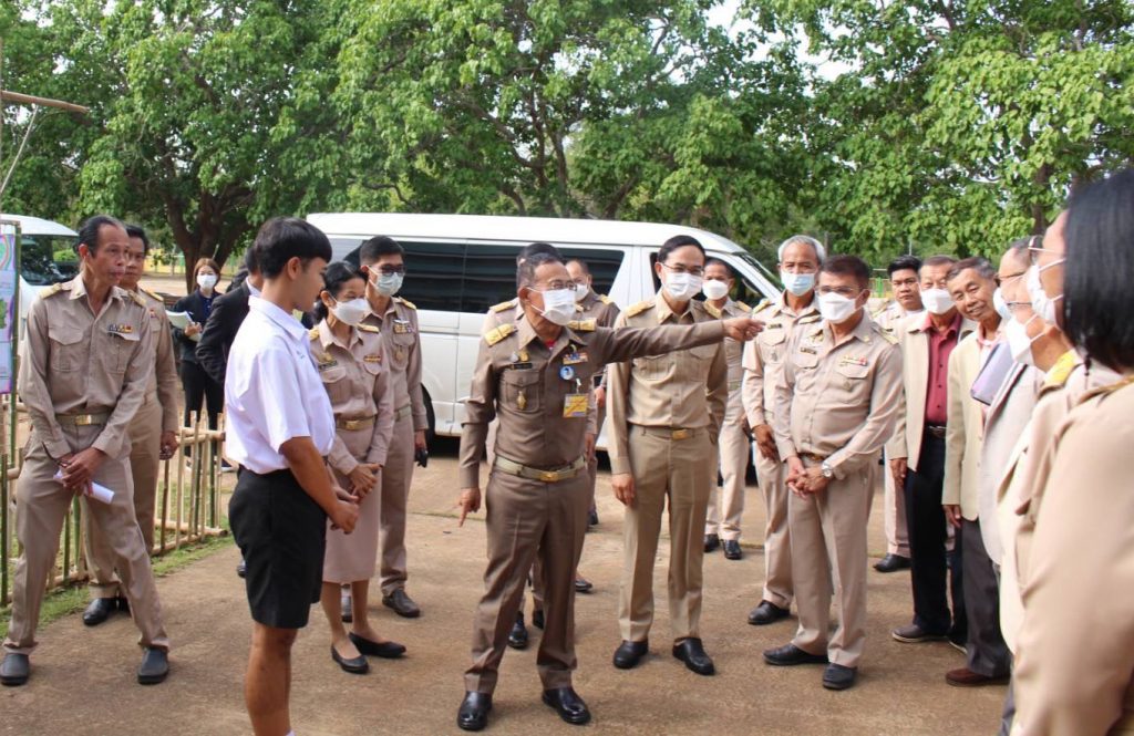 สทป.ร่วมประชุมโรงเรียนโครงการกองทุนการศึกษาฯ พร้อมต้อนรับพลเอกไพบูลย์ คุ้มฉายา องคมนตรี