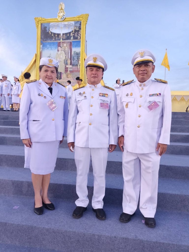 สทป.รวมพิธีเจริญพระพุทธมนต์ ณ สนามหลวง เนื่องในโอกาสวันเฉลิมพระชนมพรรษา พระบาทสมเด็จพระเจ้าอยู่หัว