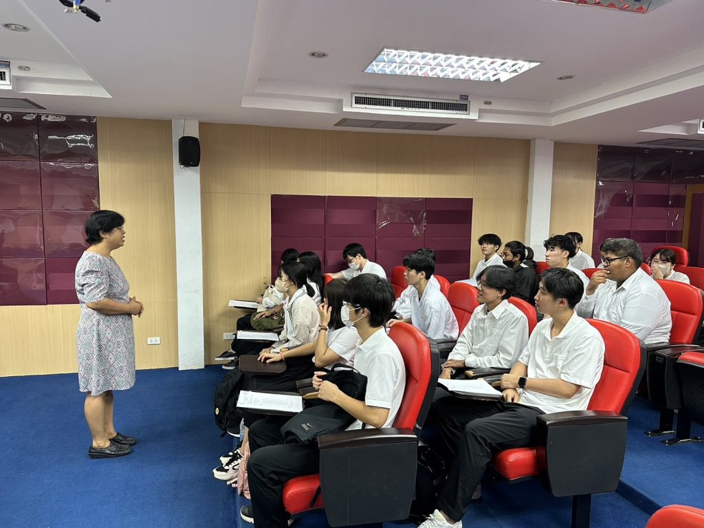 สทป.จัดกิจกรรมเรียนรู้ภาษาไทยให้นักศึกษาอิชิโนเซกิ