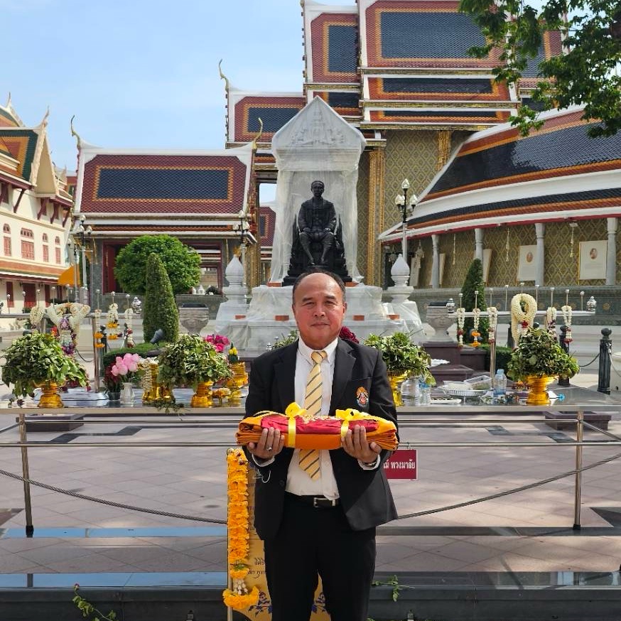 สทป.รับผ้าพระกฐิน เพื่อนำถวายแด่พระสงฆ์วัดเตาปูน จังหวัดลำปาง