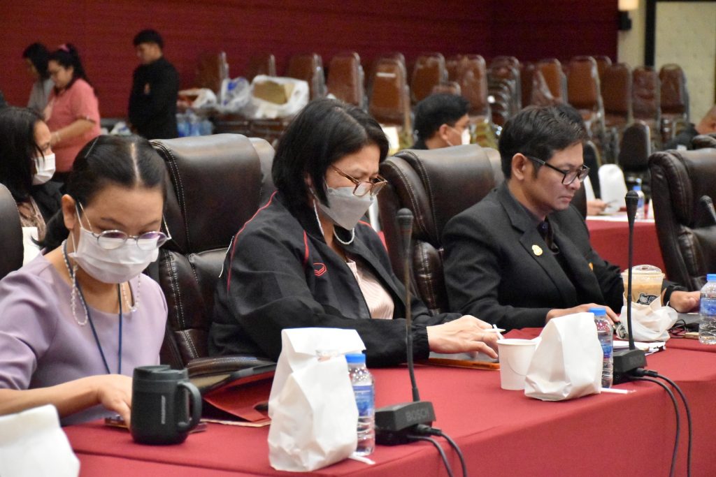 ประชุมกองอำนวยการร่วม พิธีมอบปริญญาบัตรฯ (12 ธันวาคม 2566)