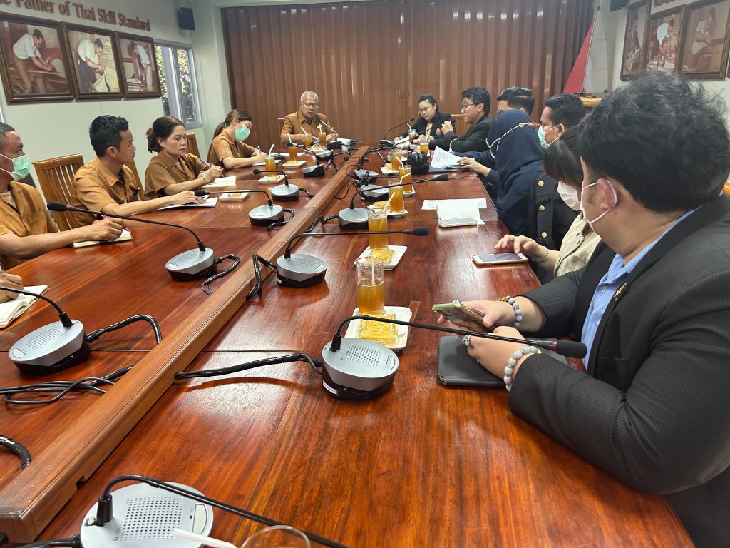 สทป. ร่วมหารือความร่วมมือทางด้านวิชาการกับโรงเรียนพระดาบส