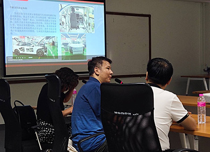 สทป.ร่วมหารือความร่วมมือทางวิชาการ รถยนต์ไฟฟ้าระบบ EV กับ Chongqing City Vacational College, Chongqing China