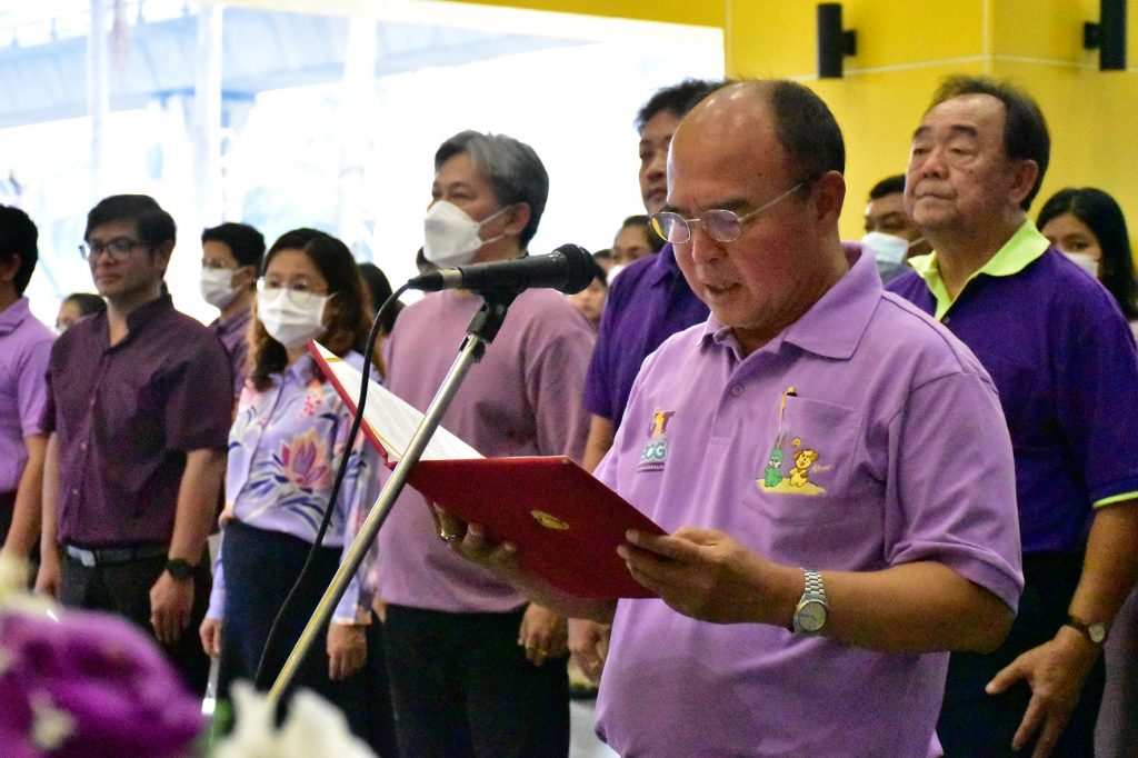 สทป. ร่วมถวายสัตย์ปฏิญาณตนและลงนามถวายพระพร สมเด็จพระกนิษฐาธิราชเจ้า กรมสมเด็จพระเทพรัตนราชสุดาฯ สยามบรมราชกุมารี