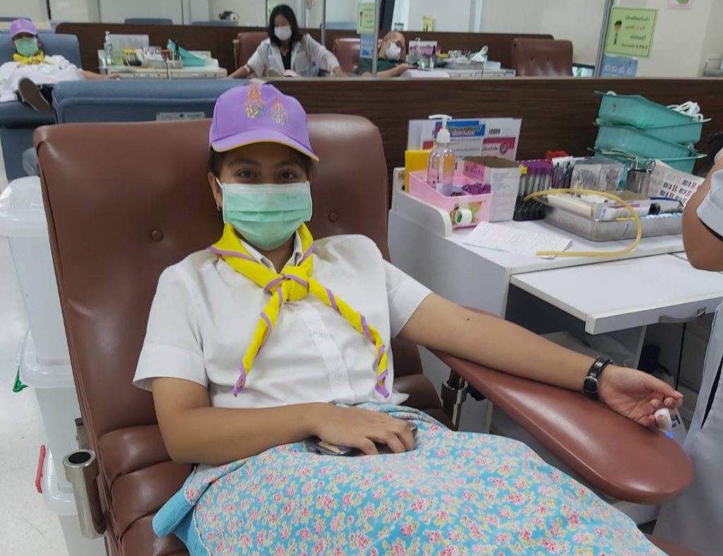 สทป. ร่วมบริจาคโลหิตเฉลิมพระเกียรติ 6 รอบ พระบาทสมเด็จพระวชิรเกล้าเจ้าอยู่หัว