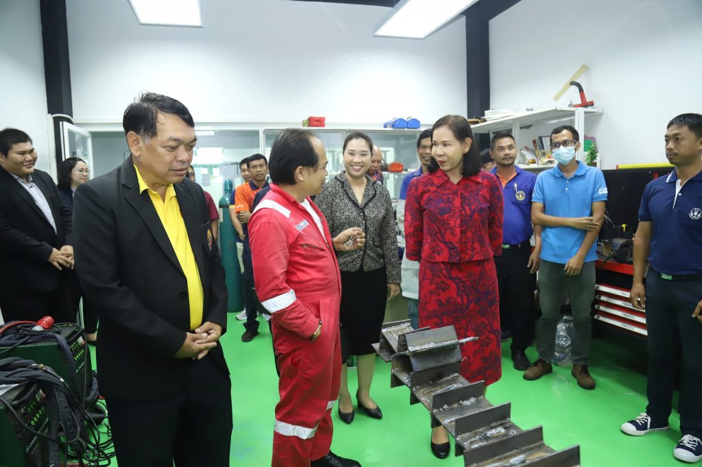 ปทุมวันต้อนรับรองอธิบดีกรมพินิจฯเข้าเยี่ยมชมการอบรมฝึกทักษะวิชาชีพช่างให้เด็กและเยาวชนฯ
