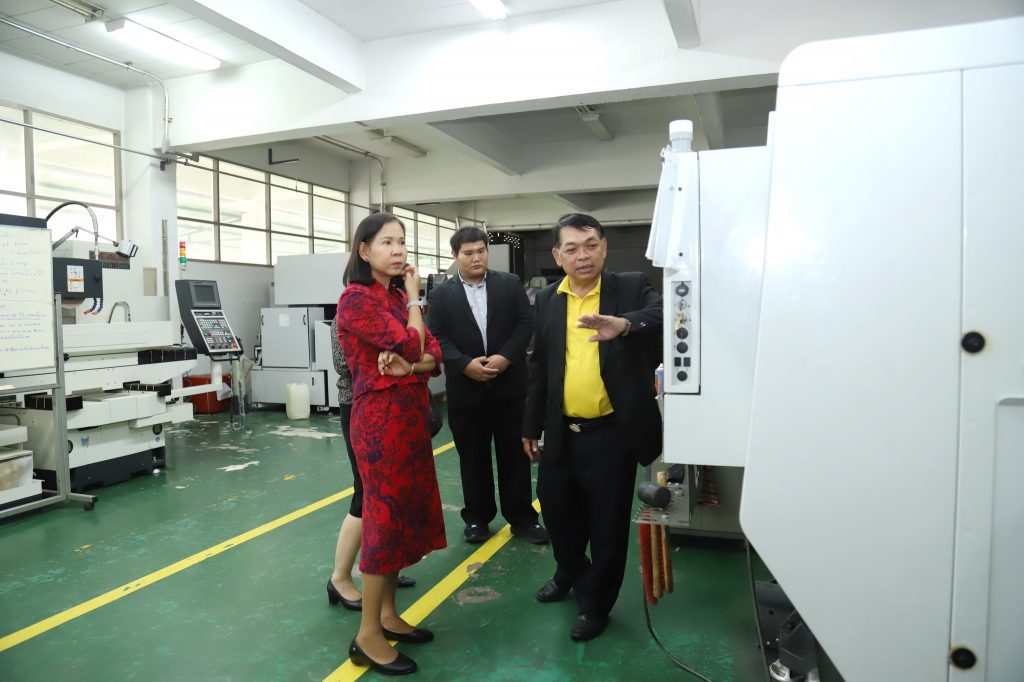 ปทุมวันต้อนรับรองอธิบดีกรมพินิจฯเข้าเยี่ยมชมการอบรมฝึกทักษะวิชาชีพช่างให้เด็กและเยาวชนฯ