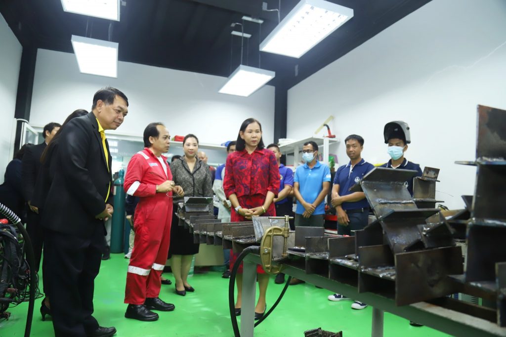 ปทุมวันต้อนรับรองอธิบดีกรมพินิจฯเข้าเยี่ยมชมการอบรมฝึกทักษะวิชาชีพช่างให้เด็กและเยาวชนฯ
