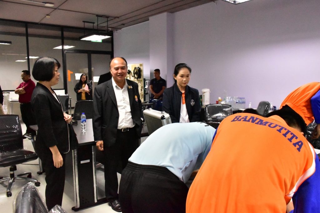 ศูนย์ฝึกและอบรมเด็กและเยาวชนสิรินธร เข้าสังเกตการณ์การเรียนการสอน ใน สทป.