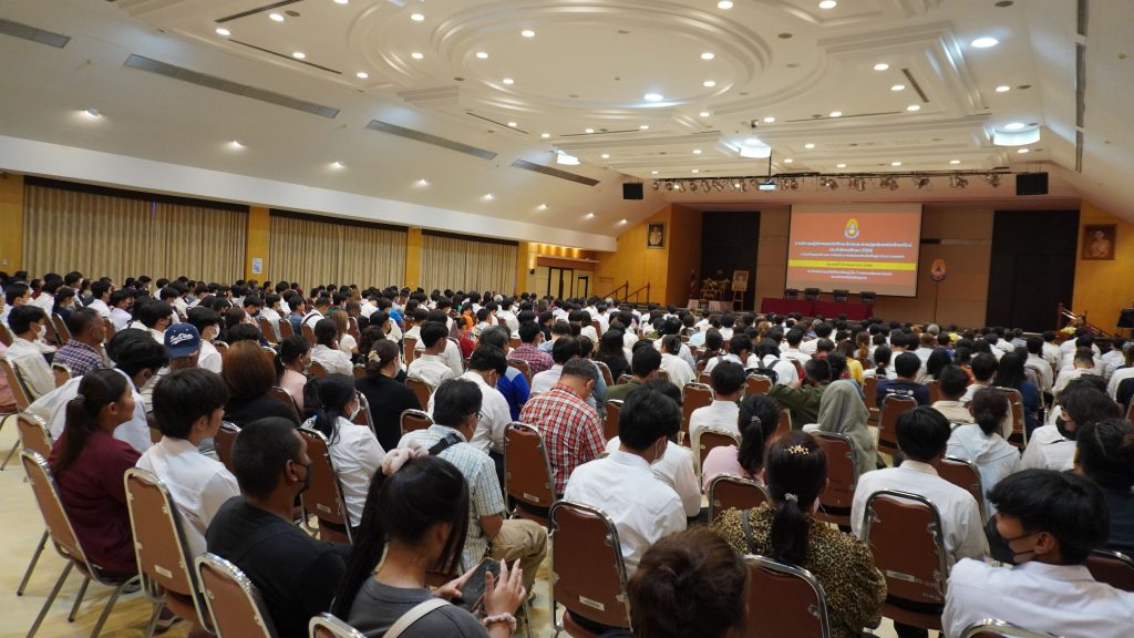 สทป.จัดประชุมผู้ปกครองและปฐมนิเทศ นศ.ใหม่ 2568 ระดับ ป.ตรี และ ปวส. ภาคปกติ
