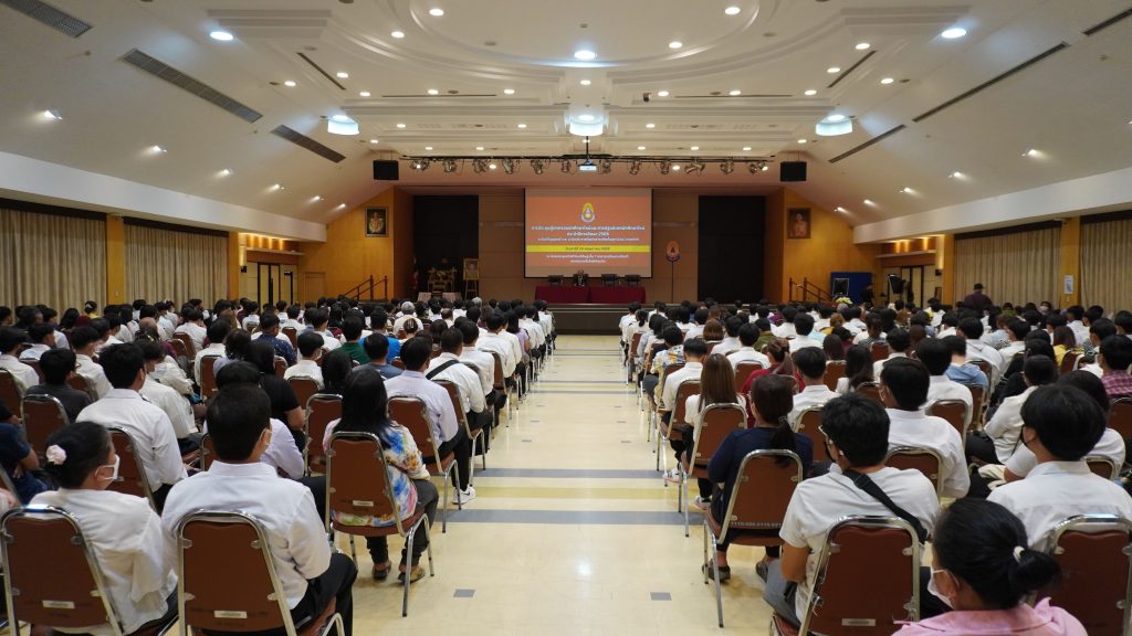 สทป.จัดประชุมผู้ปกครองและปฐมนิเทศ นศ.ใหม่ 2568 ระดับ ป.ตรี และ ปวส. ภาคปกติ