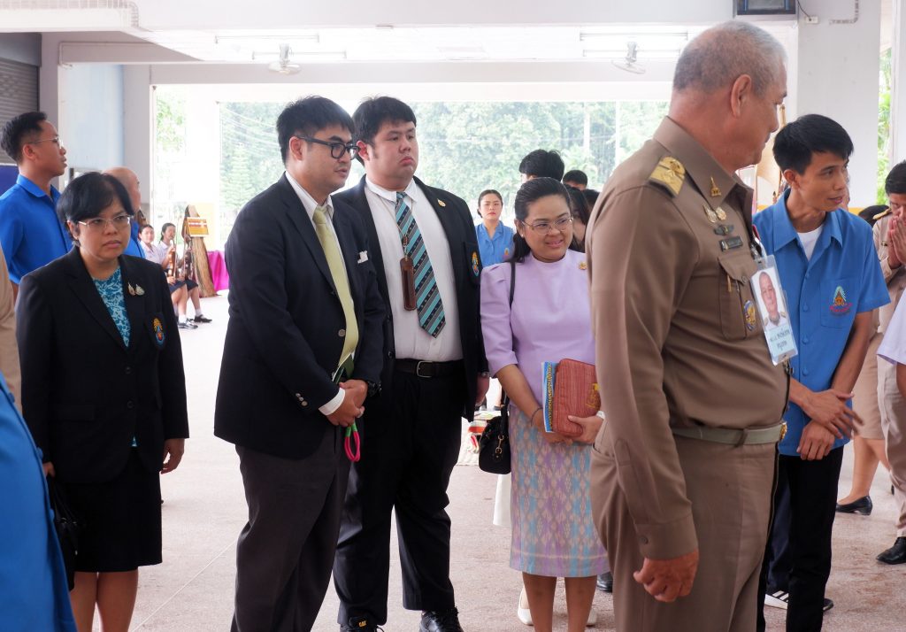 วท.ร่วมคณะองคมนตรี ตรวจเยี่ยมโรงเรียนในพื้นที่อุบลฯและอำนาจเจริญ
