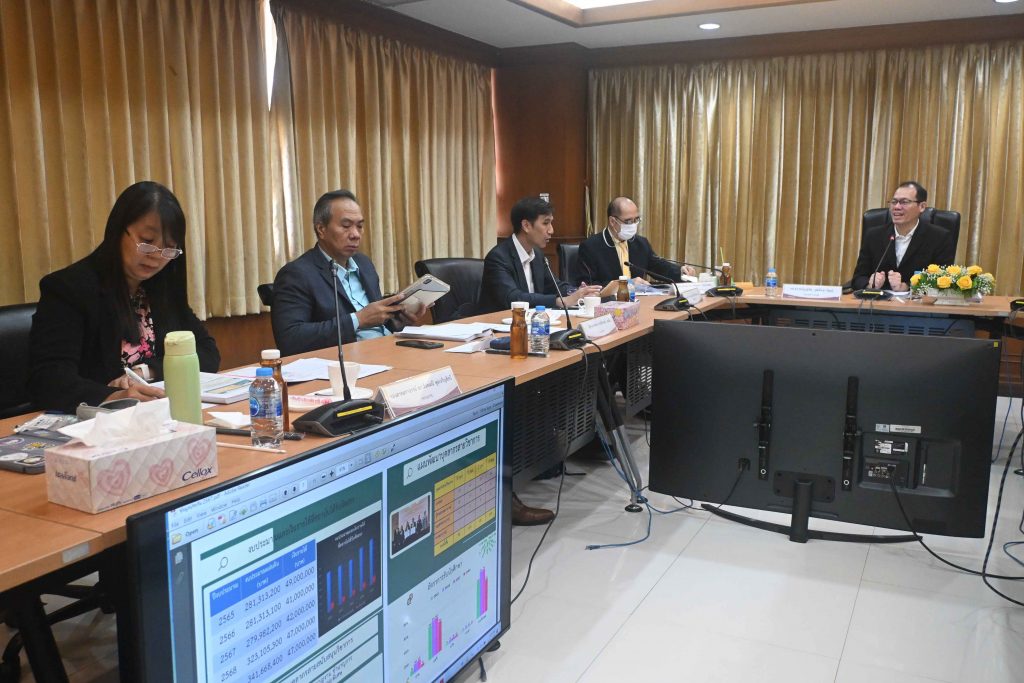 สทป.รับการตรวจประเมินคุณภาพการศึกษาภายใน ระดับสถาบัน ประจำปีการศึกษา 2567 (วันแรก)