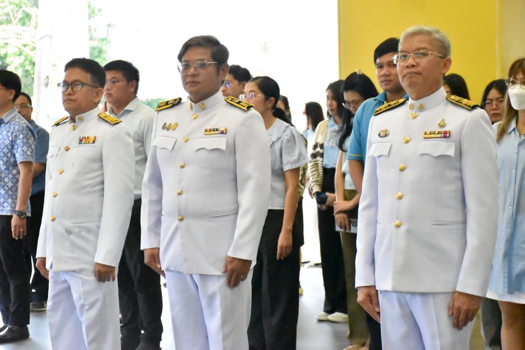 สทป.ร่วมพิธีถวายความจงรักภักดีเนื่องในโอกาสวันเฉลิมพระชนมพรรษา สมเด็จพระนางเจ้าสิริกิติ์ พระบรมราชินีนาถ พระบรมราชชนนีพันปีหลวง