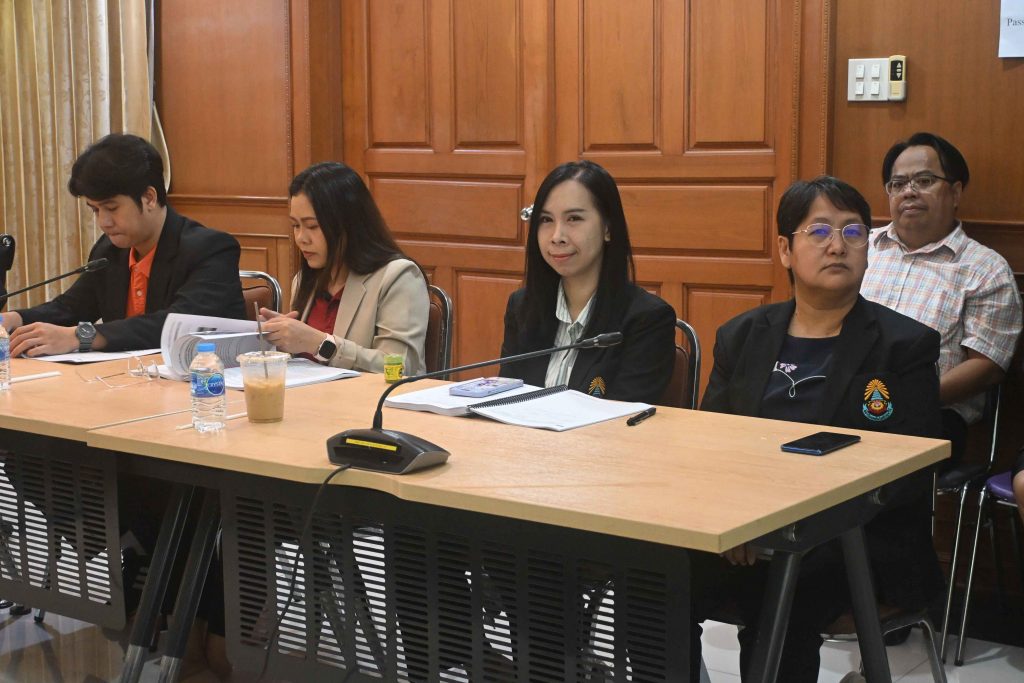 สทป.รับการตรวจประเมินคุณภาพการศึกษาภายใน ระดับสถาบัน ประจำปีการศึกษา 2567 (วันแรก)