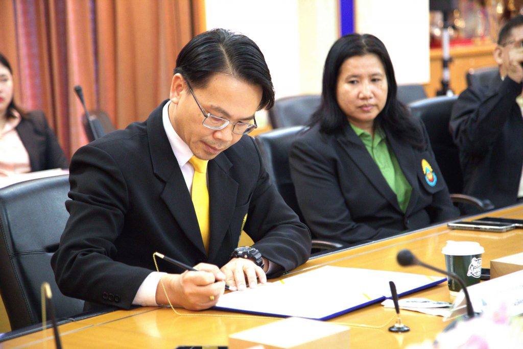 สทป.จับมือกรมพัฒนาพลังงานทดแทนและอนุรักษ์พลังงาน พัฒนาและบริหารงาน สาขาวิชาวิศวกรรมพลังงานไฟฟ้าอัจฉริยะร่วมกัน
