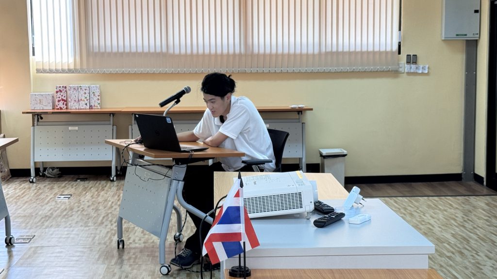 นักศึกษาแลกเปลี่ยนจากญี่ปุ่นนำเสนอประสบการณ์สุดประทับใจ ณ สถาบันเทคโนโลยีปทุมวัน