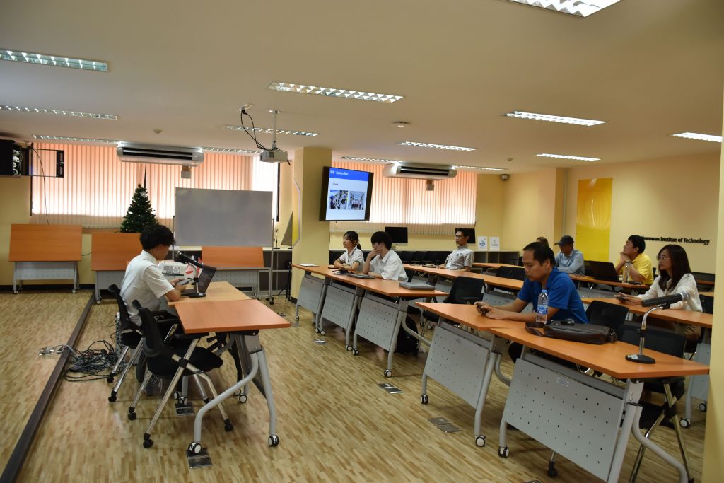 สทป.จัดการนำเสนอผลงานวิชาการของนักศึกษาแลกเปลี่ยนจากประเทศญี่ปุ่น