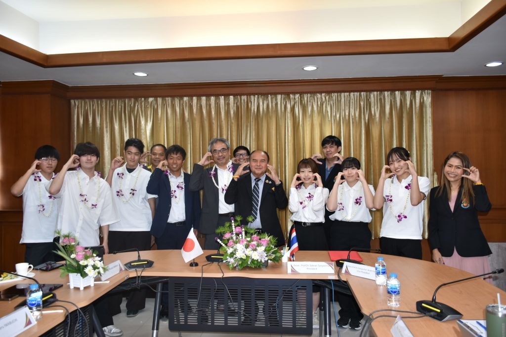 ปทุมวันต้อนรับคณะอาจารย์และนักศึกษาแลกเปลี่ยนจากประเทศญี่ปุ่น