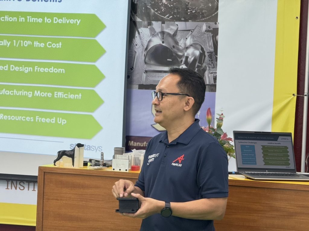 สำนักวิจัยและบริการวิชาการ สถาบันเทคโนโลยีปทุมวัน จัดอบรมเชิงปฏิบัติการการสร้างชิ้นงานต้นแบบด้วย 3D Printing