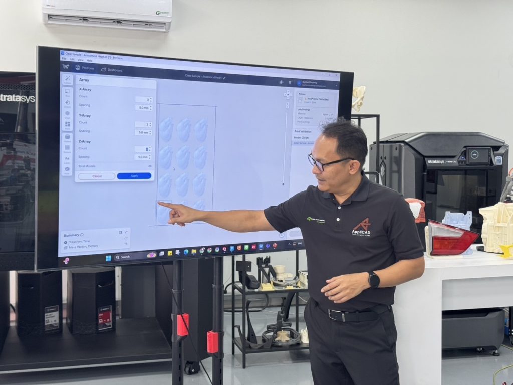 สำนักวิจัยและบริการวิชาการ สถาบันเทคโนโลยีปทุมวัน จัดอบรมเชิงปฏิบัติการการสร้างชิ้นงานต้นแบบด้วย 3D Printing