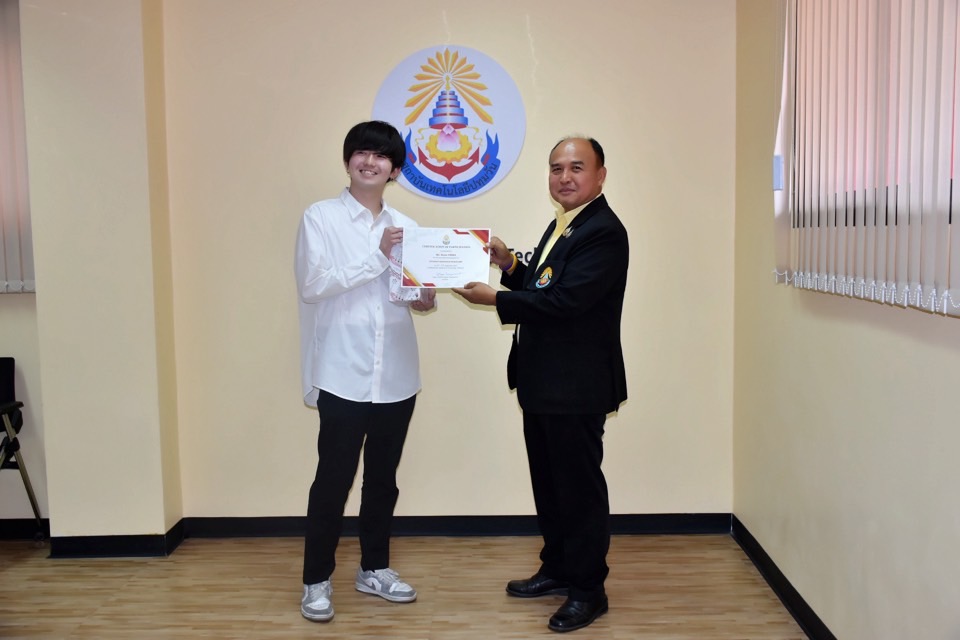 นักศึกษาแลกเปลี่ยนจากญี่ปุ่นนำเสนอประสบการณ์สุดประทับใจ ณ สถาบันเทคโนโลยีปทุมวัน