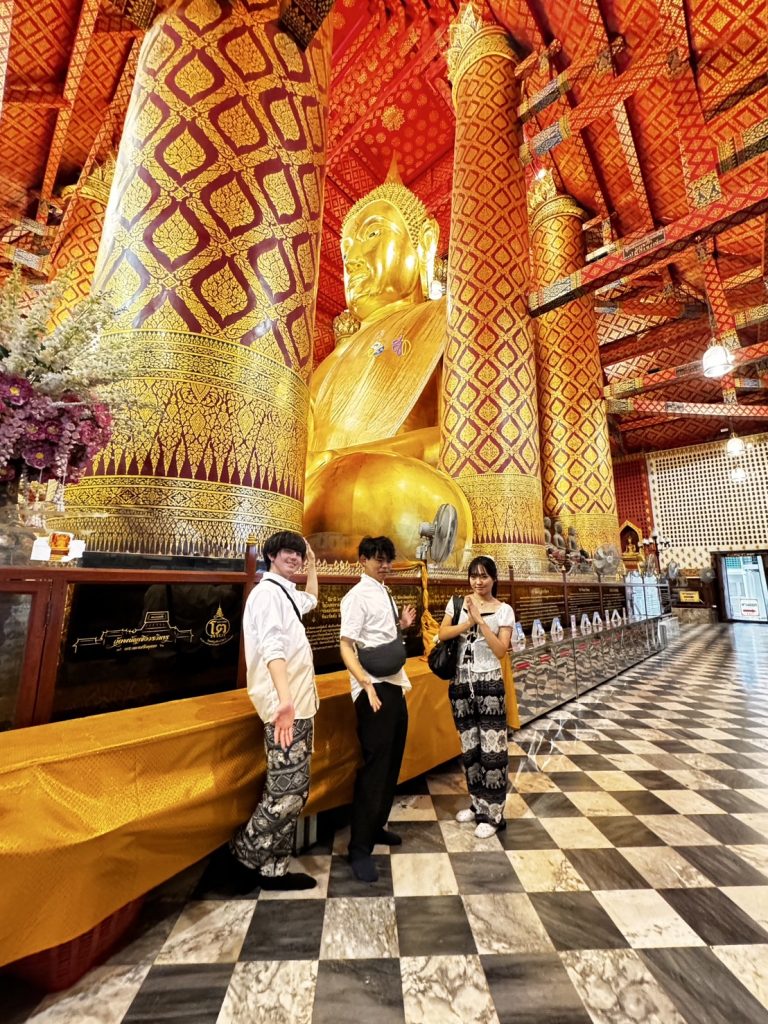 ปทุมวันนำนักศึกษาแลกเปลี่ยนจากประเทศญี่ปุ่น ศึกษาประวัติศาสตร์ไทย ในพระนครศรีอยุธยา