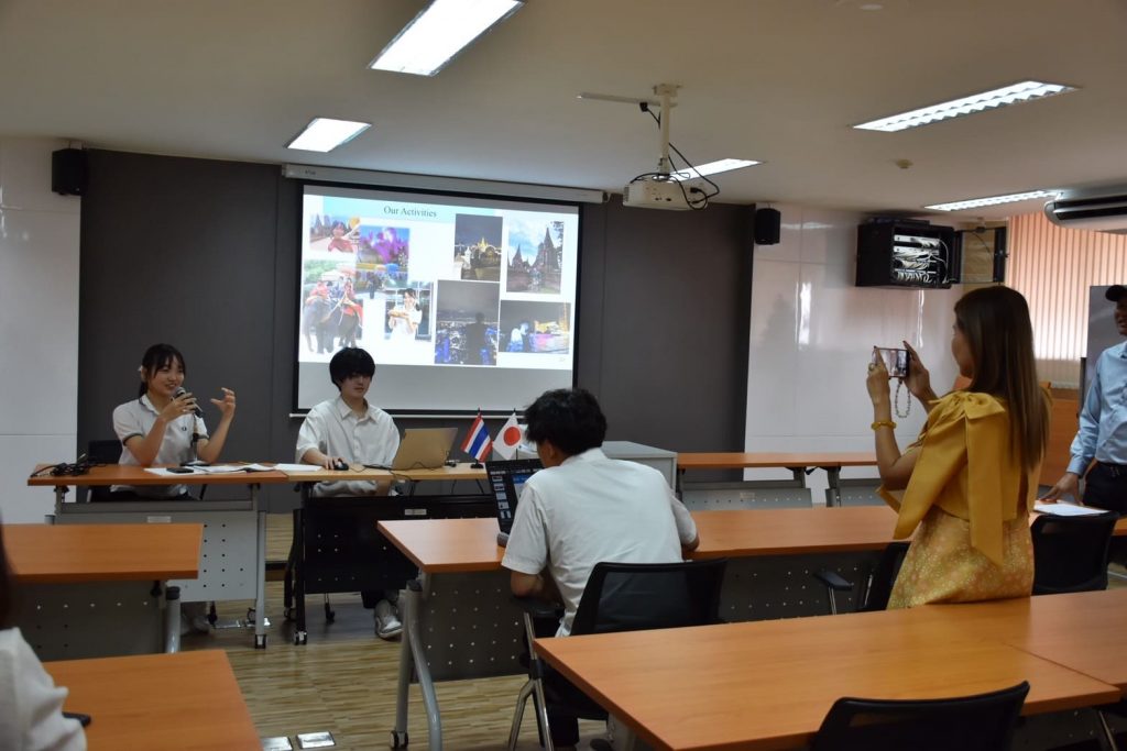 สทป.จัดการนำเสนอผลงานวิชาการของนักศึกษาแลกเปลี่ยนจากประเทศญี่ปุ่น