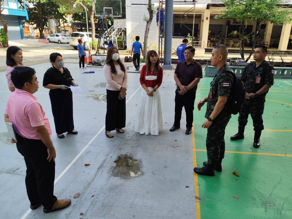 สทป.ร่วมประชุุุมสำรวจพื้นที่เตรียมความพร้อมจัดงานบรรยายพิเศษ โครงการเสริมสร้างคุณธรรม จริยธรรมฯ 4 พฤศจิกายน 2568