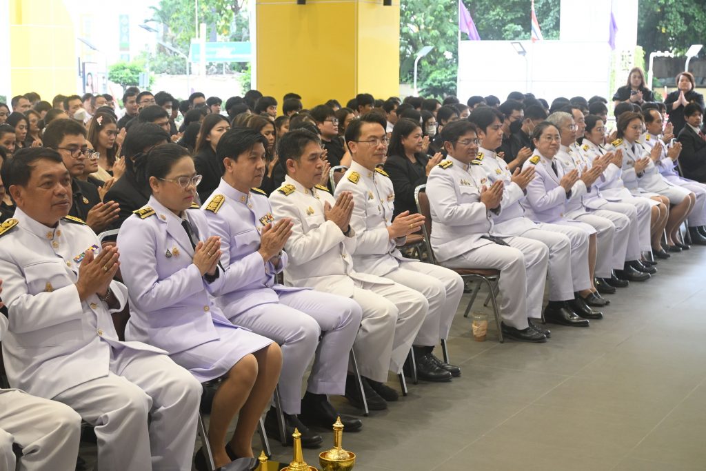 สทป. จัดพิธีน้อมรำลึกในพระมหากรุณาธิคุณหาที่สุดมิได้ ถวายเป็นพระราชกุศล สมเด็จพระนางเจ้าสิริกิติ์ พระบรมราชินีนาถ พระบรมราชชนนีพันปีหลวง เสด็จสู่สวรรคาลัย