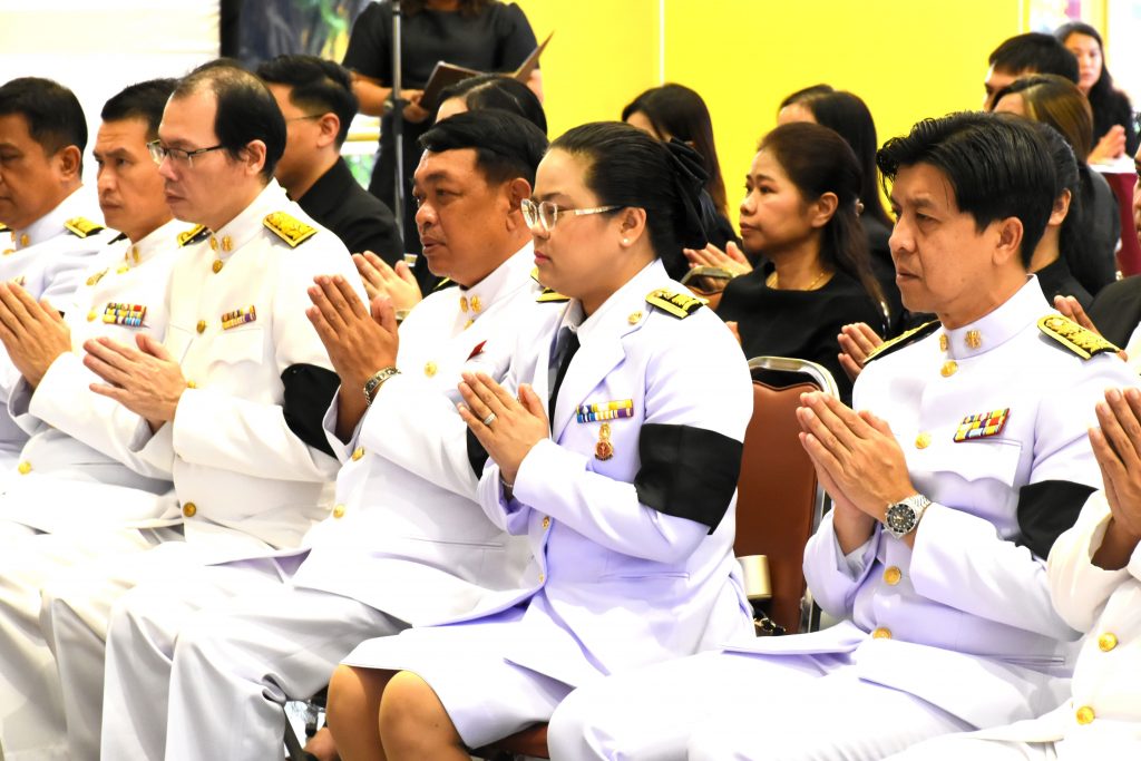 สทป. จัดพิธีน้อมรำลึกในพระมหากรุณาธิคุณหาที่สุดมิได้ ถวายเป็นพระราชกุศล สมเด็จพระนางเจ้าสิริกิติ์ พระบรมราชินีนาถ พระบรมราชชนนีพันปีหลวง เสด็จสู่สวรรคาลัย