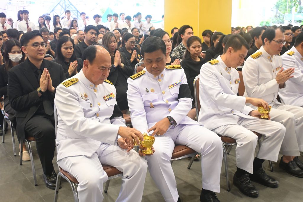 สทป. จัดพิธีน้อมรำลึกในพระมหากรุณาธิคุณหาที่สุดมิได้ ถวายเป็นพระราชกุศล สมเด็จพระนางเจ้าสิริกิติ์ พระบรมราชินีนาถ พระบรมราชชนนีพันปีหลวง เสด็จสู่สวรรคาลัย