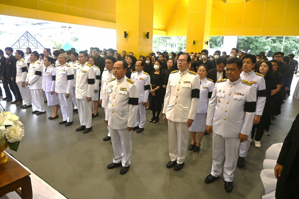 สทป. จัดพิธีน้อมรำลึกในพระมหากรุณาธิคุณหาที่สุดมิได้ ถวายเป็นพระราชกุศล สมเด็จพระนางเจ้าสิริกิติ์ พระบรมราชินีนาถ พระบรมราชชนนีพันปีหลวง เสด็จสู่สวรรคาลัย