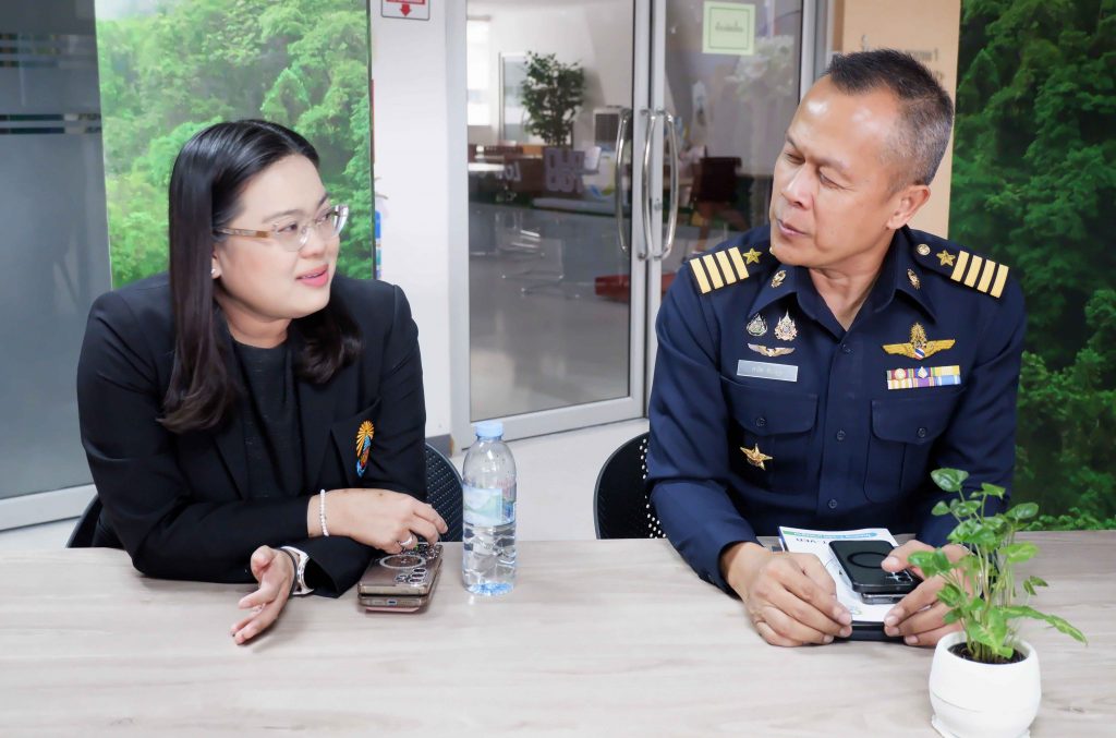 วท.สทป. ร่วมกับ อบก. เพื่อหารือแนวทางและการพัฒนาหลักสูตรเพื่อลดก๊าซเรือนกระจก