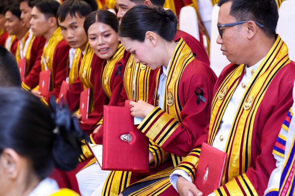 พิธีพระราชทานปริญญาบัตรแก่ผู้สำเร็จการศึกษาจากสถาบันเทคโนโลยีปทุมวัน ประจำปีการศึกษา 2565 - 2567