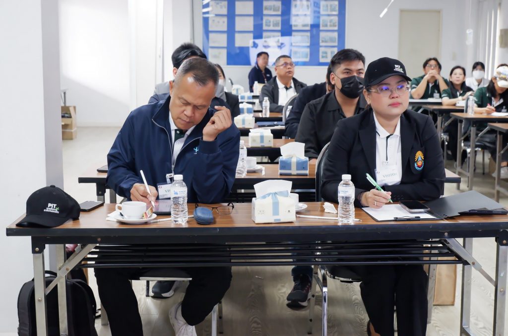 วท.สทป. นำผู้เข้าอบรมหลักสูตร “การจัดการคาร์บอนเครดิตในสถานประกอบการ” ศึกษาดูงาน ณ บริษัท สยามซีเนเตอร์ จำกัด